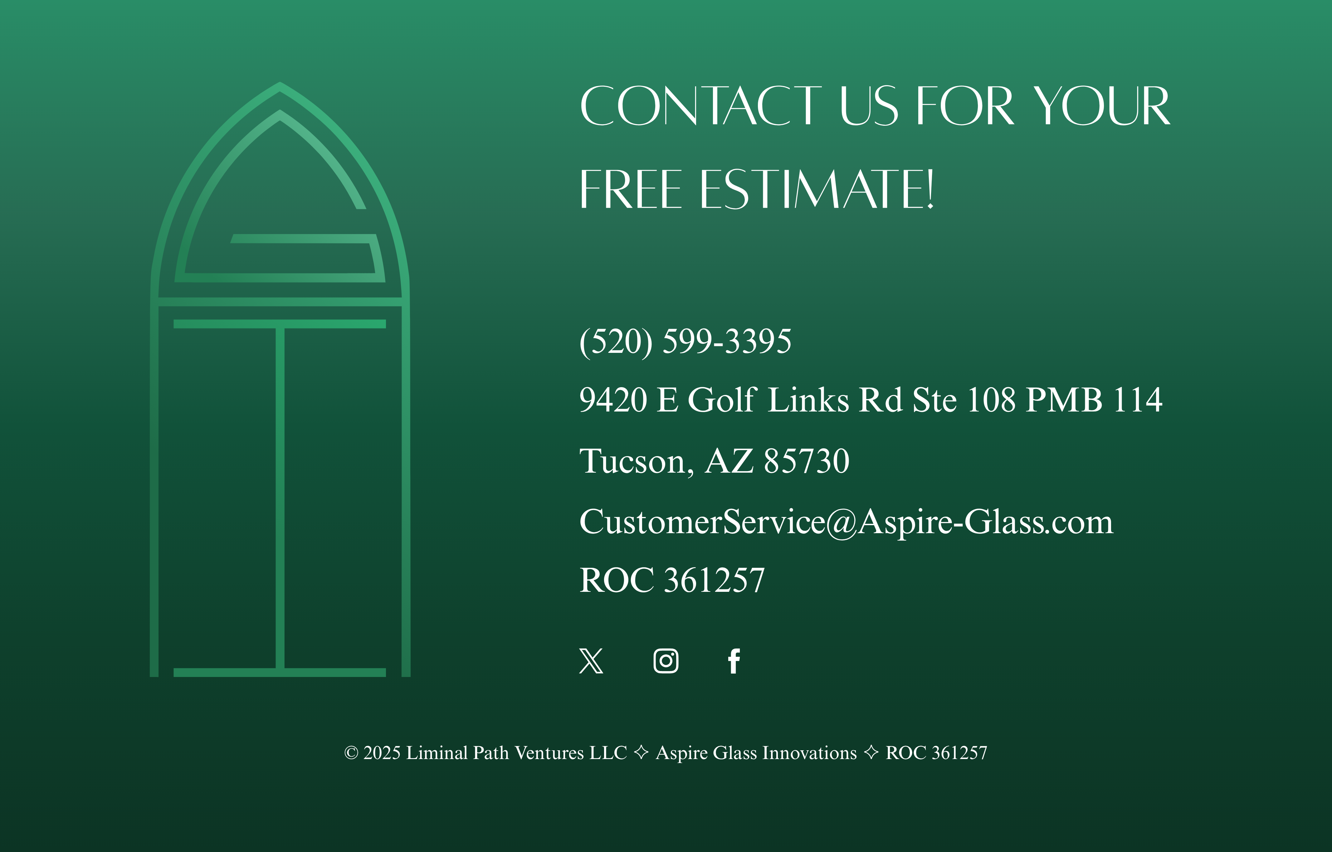 Contact Us - Aspire Glass Innovations